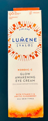 Lumene Nordic-C Glow Awakening Eye Cream 15mL NIB