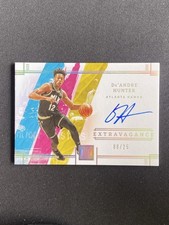 De'Andre Hunter 2021-22 Panini Impeccable Extravagance Auto /25 #EA-DAH
