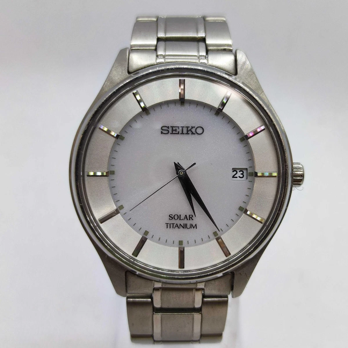 Seiko Solar Titanium Band Wristwatches for sale - eBay