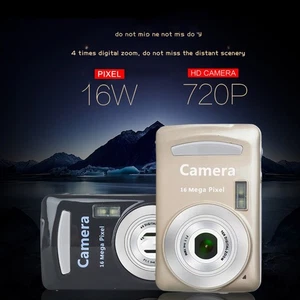 1080P Caméra de poche de résolution idéale pour les débutants et les passionnés de voyage