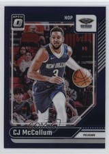 2024-25 Panini Donruss Optic Purple Prizm CJ McCollum #53 0b3
