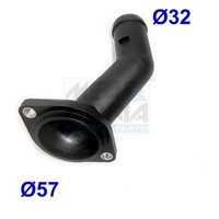 KüHlmittelflansch Meat & Doria 93121 FüR VW Golf 4 1J1 Variant 1J5 Bora 1 1J2 6
