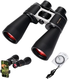 Haute puissance 20x70 Jumelles pour observation d'oiseaux, chasse & Voyage avec Accessori