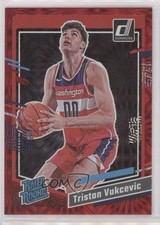 2023 Panini Donruss Rated Rookie Red Fireworks 71/88 Tristan Vukcevic #230 0ch