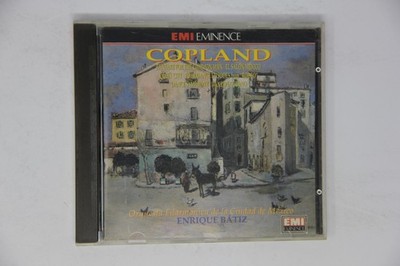 Copland CD Orquesta Filarmónica De La Ciudad De México Enrique Bátiz Emi
