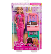 Barbie Baby Doctor Playset Blonde Fashion Doll Baby and Medical Accessories