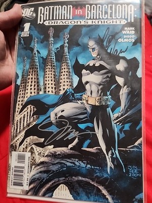 Batman in Barcelona #1 signed by Jim Lee, Mark Waid  
