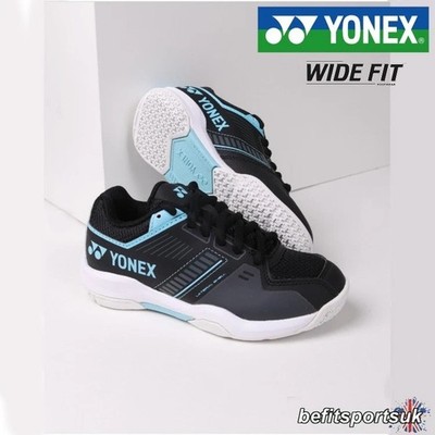 YONEX COURT SPORTSCHUHE HERREN WIDE STRIDER FLOW BADMINTON SQUASH SNEAKER SCHWARZ