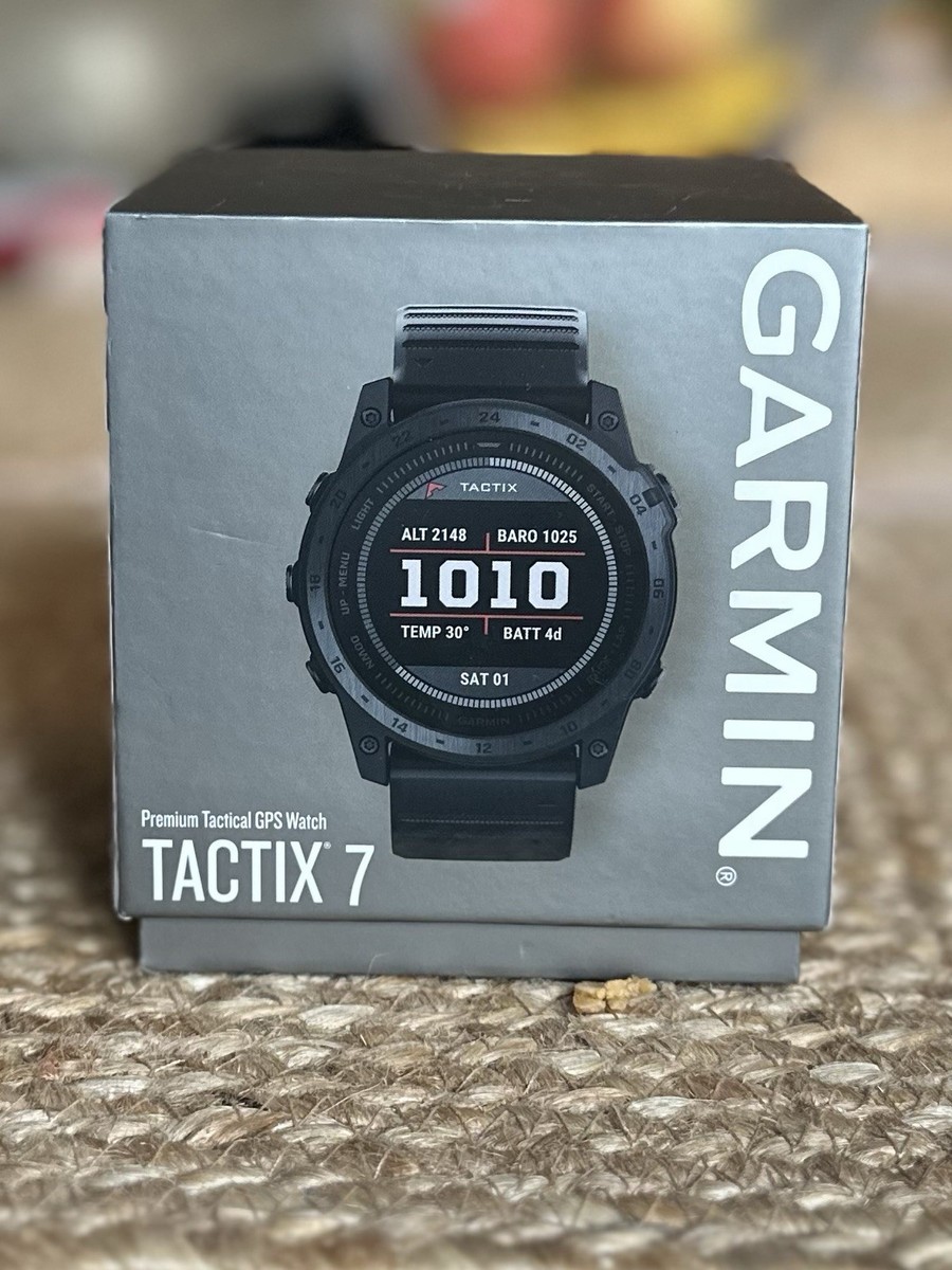 Garmin tactix 7 Standard Edition GPS Watch - Black for sale online