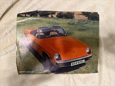 1974 Jensen Healey Roadster Sales Catalogue Brochure