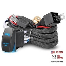 Wiring Harness LED Light Bar Wiring Harness Kit for Fog Lights Off Road 1 Lead