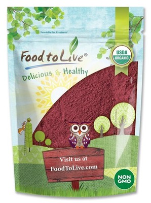 Organic Beet Root Powder   Non-GMO, Raw, Kosher, 100%Pure, Vegan Superfood, Bulk