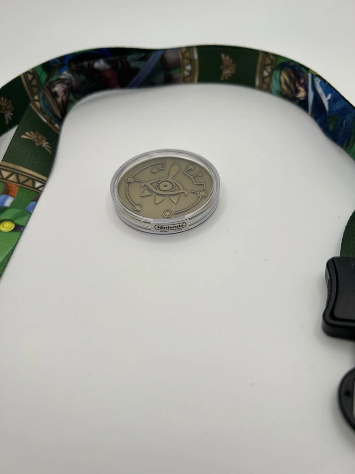 Camisa/Moneda/Cordón 2016 EXCLUSIVO OFICIAL LEYENDA DE ZELDA ALIENTO DE LA NATURALEZA XL Foto 4 de 4