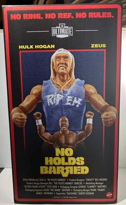 WWE Mattel Ultimate Exclusive No Holds Barred 2 Pack Hulk Hogan Vs Zeus (MIP)