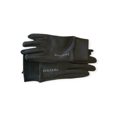 NWOT Sealskinz Black Water repellent gloves, size medium