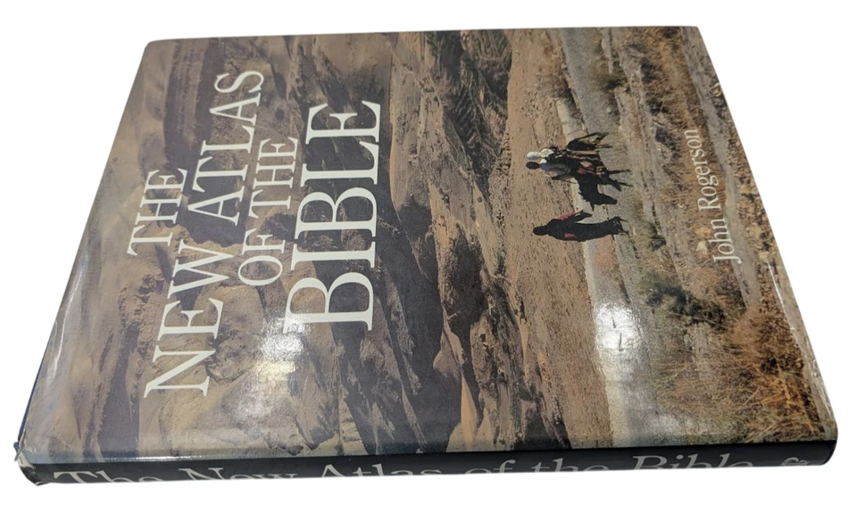The New Atlas of the Bible JW Rogerson 1985 Illustrated Maps Religion Reference - Image 3 of 4