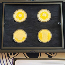 The 50th Anniversary of Decimalisation Proof Four-Coin Set was issued in 2021