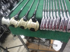 NOS Ben Hogan Director iron set 2-E / 1,3,4,5 woods  Apex 3 shafts Custom