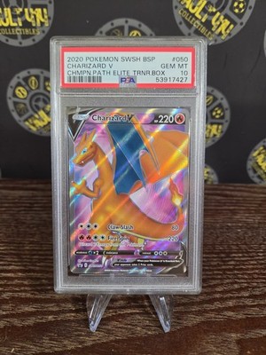Pokemon Card PSA 10 Charizard V SWSH050 Promo Full Art | eBay