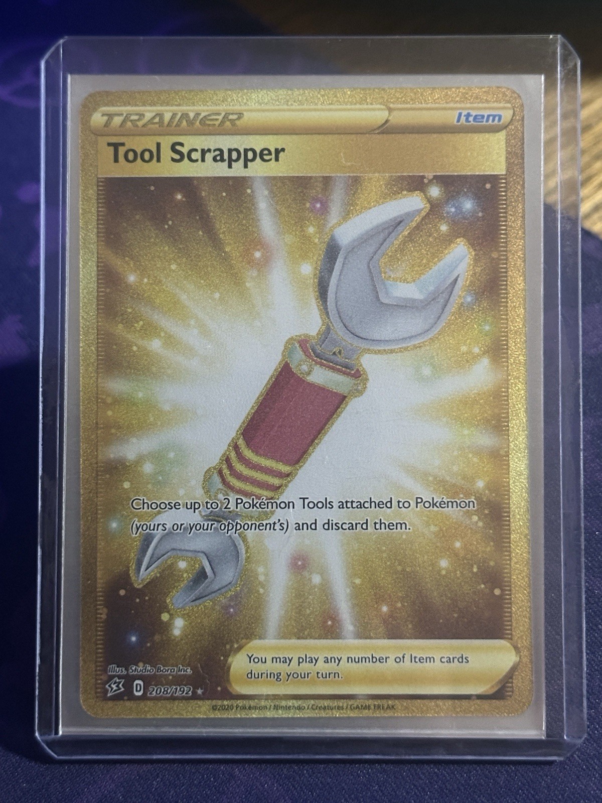 Tool Scrapper 208/192 - Secret Rare - Rebel Clash - Pokémon TCG