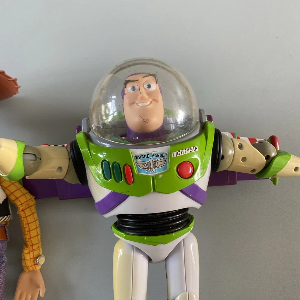 Disney Thinkway Toy Story Talking pull string Woody & Talking Buzz Lightyear - Image 3 of 4