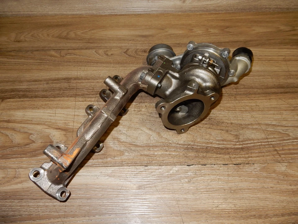 福特涡轮左涡轮增压器 2010 - 2019 年金牛座探险者林肯 MKS MKT 3.5L 原始设备制造商 — 第 4/4 张图片