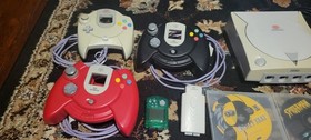 Sega Dreamcast Bundle, 3 Controllers, Vmu, Rumble, 16 Games, Console