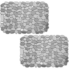 Sink Mat Pebble Sink Protectors for Kitchen Sink, PVC Eco-friendly Adjustable...