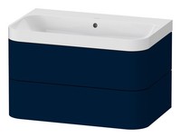 Duravit Happy D.2 Plus C-Shaped Komplett-Set WandhäNgend Mit 2 AuszüGen Ohne...