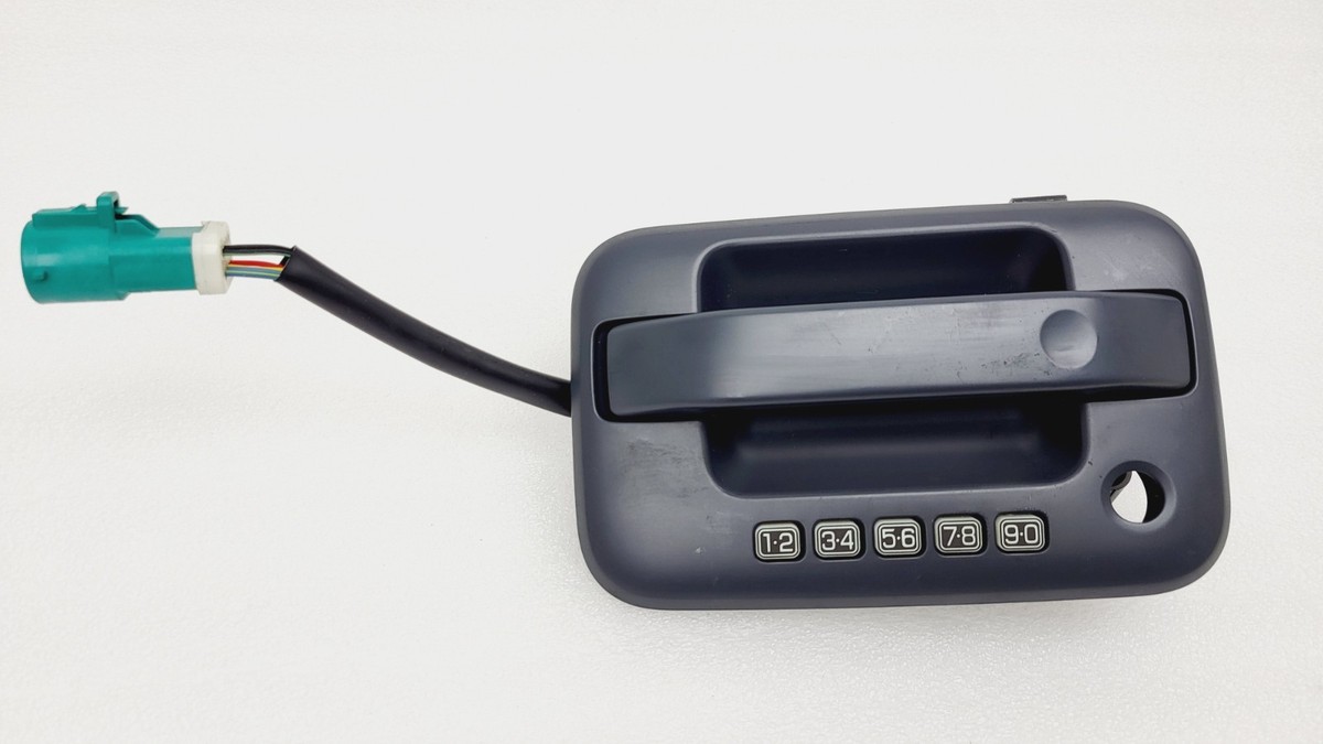 Ford F150 09-14 Front Left Side Exterior Keypad Door Handle Primed