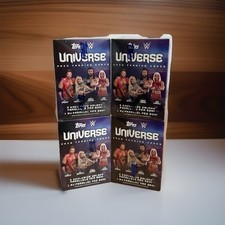 2025 Topps Universe WWE - Lot Of Four (4) Value Boxes - Immediate Shipping