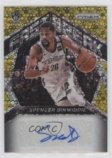2020-21 Panini Prizm Fast Break Gold 5/10 Spencer Dinwiddie #FBA-SDW Auto 0c6