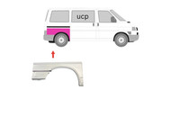 Reparaturblech Seitenwand Radlauf Hinten Rechts VW T4 PO9180