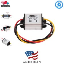 Waterproof DC Buck Converter Voltage Regulator 8-22V to 3-15V 5V 12V 3A Adjus...