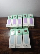 Lot of 8 Sizzix Surfacez Texture Rolls 6"x48" Embossing Die Cutting Blue Purple 