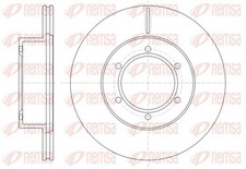 2x Bremsscheibe REMSA 6497.10 für VW HILUX TOYOTA TARO 289mm 4x4 5 Pick up 6 2 3