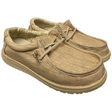 Hey Dude Youth Boys Wally Lightweight Slip-On Shoe with Stretch Laces