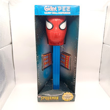 Marvel Universe Giant PEZ Candy Roll Spider-Man Dispenser With Candy