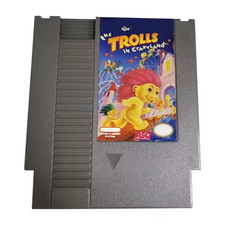 Acclaim The Trolls in Crazyland Nintendo NES Video Game Cartridge