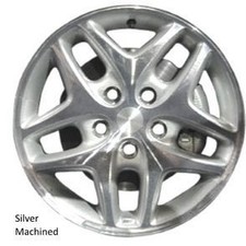 16 Dodge Caravan Wheel Rim Factory Oem 2100 1996-2000 Machined Silver
