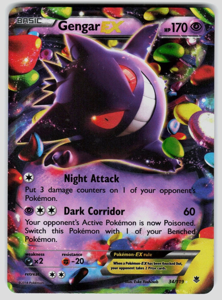 Gengar Pokémon TCG XY Individual Collectible Card Game Cards for