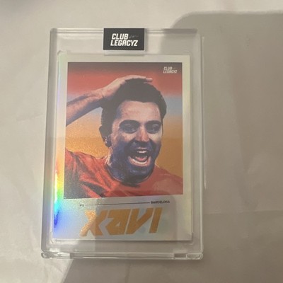 Club Legacyz Xavi Sammelkarte Bold Focus Classic Edition Foil nummeriert 20/100