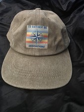 "I'd Rather Be Geocaching" Graphic Print Hat