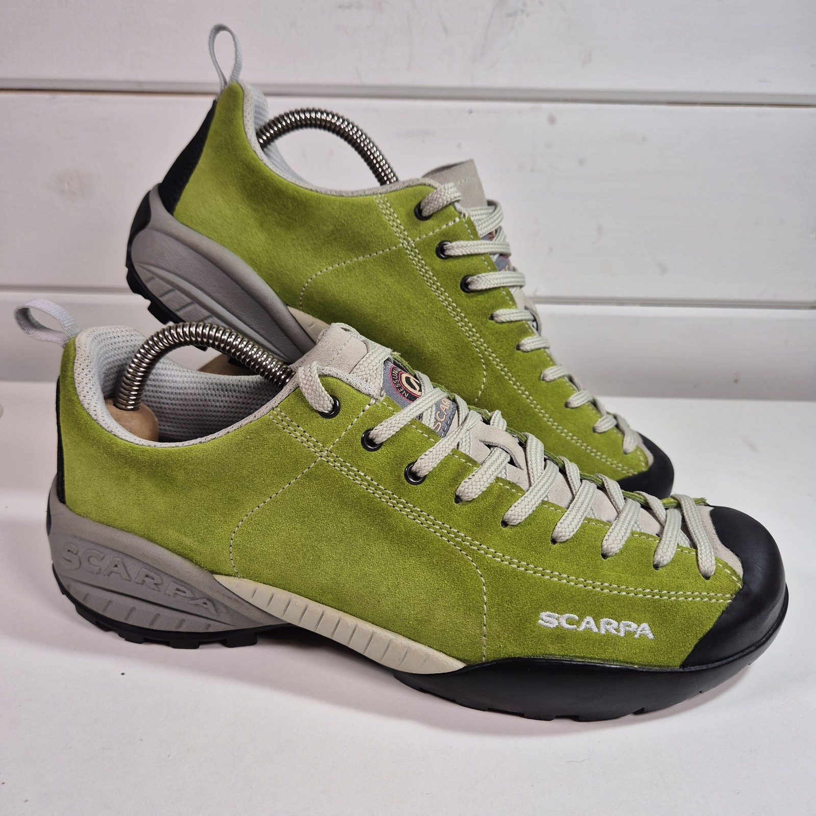 Zapatos Scarpa Mojito Gamuza Talla 7 Reino Unido Ejemplo Limpio Suelas Vibram