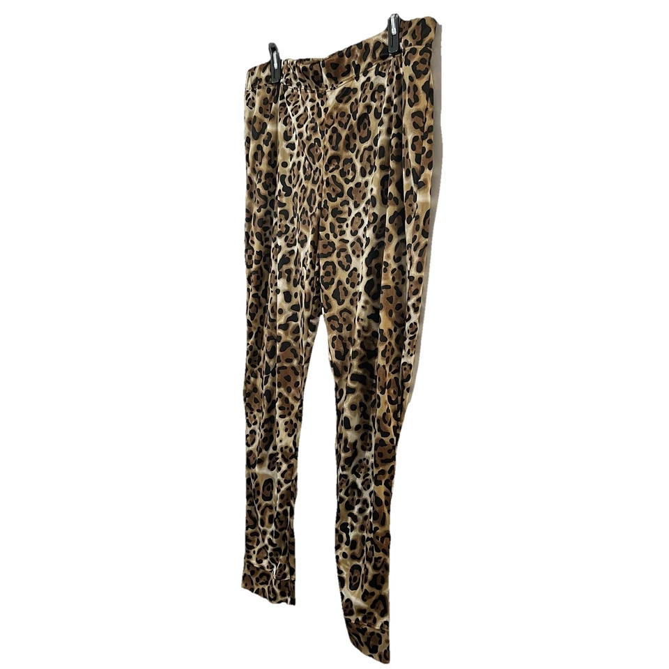 New Antthony Original Design Women's Leggings/Pants  Large Cheetah Print ￼ - Image 3 of 4
