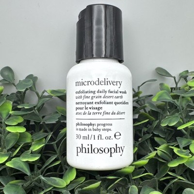 Philosophy Microdelivery Exfoliating Daily Facial Wash 1 Fl Oz Travel Size