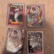 Topps Wyatt Langford  (4 Cards Total)