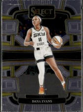 2024 Panini Select WNBA Concourse Dana Evans #73 Chicago Sky Basketball Card