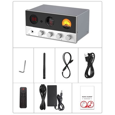 X10 HiFi ECC83 Electronic Tube Amplifier Digital Audio Decoder Power Amplifier