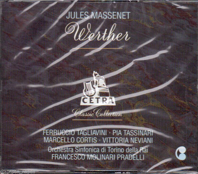 Massenet: Werther / Molinari Pradelli, Tagliavini, Tassinari - CD Fonit Cetra
